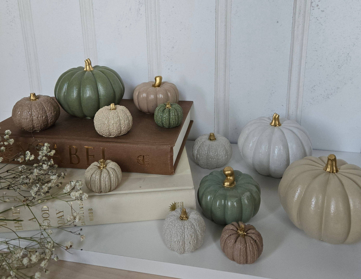 Pumpkin Decor- Green
