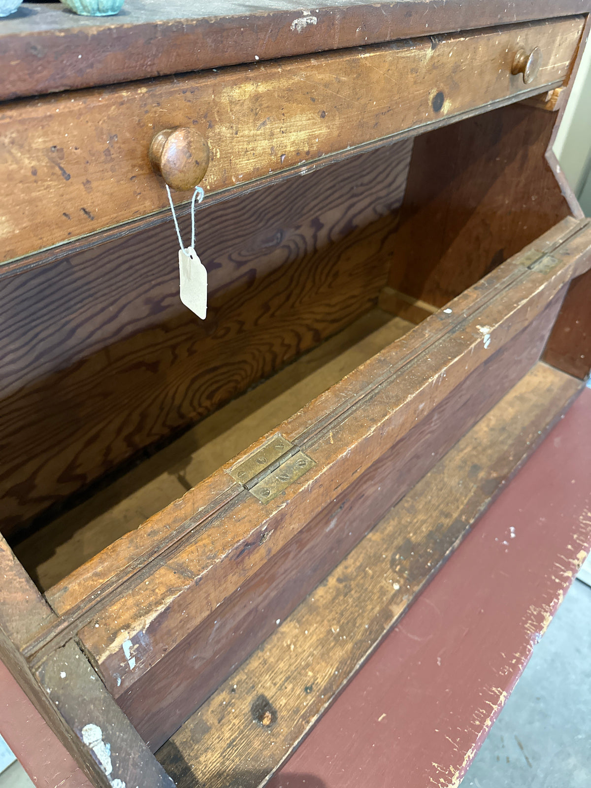 Vintage Wooden Tool Chest