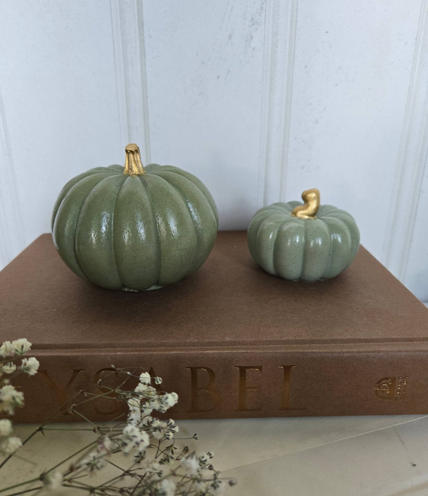 Pumpkin Decor- Green