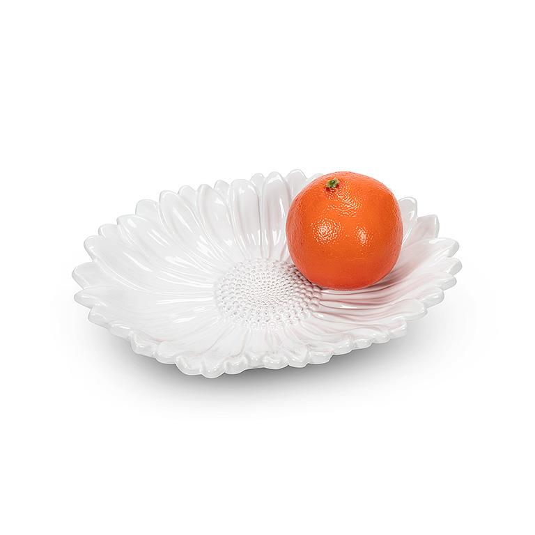 Oval Flower Platter