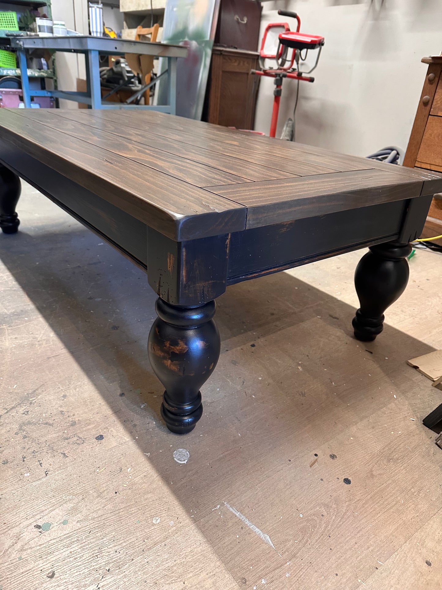 Rustic coffee table