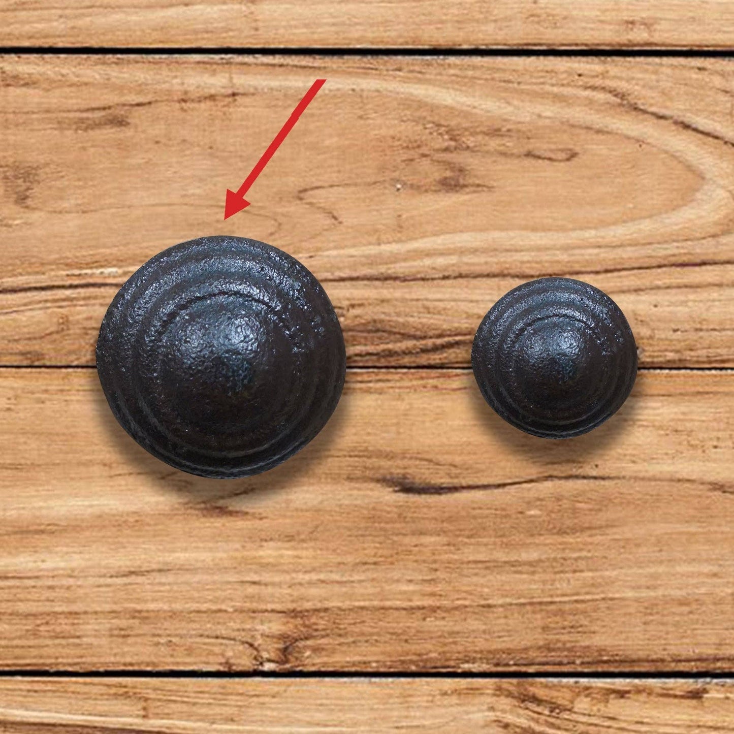 Cast Iron knob - Large