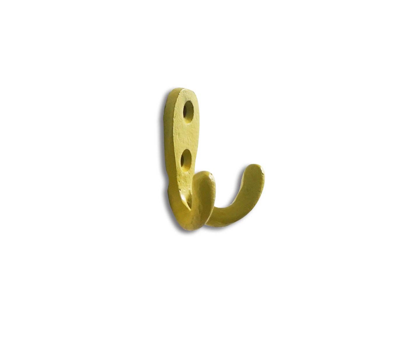Mini Double Hook Yellow
