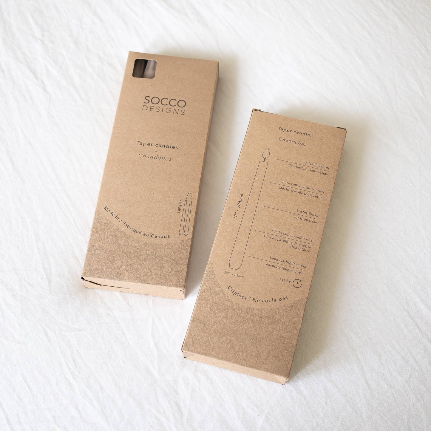 Taper Candles - Ivory