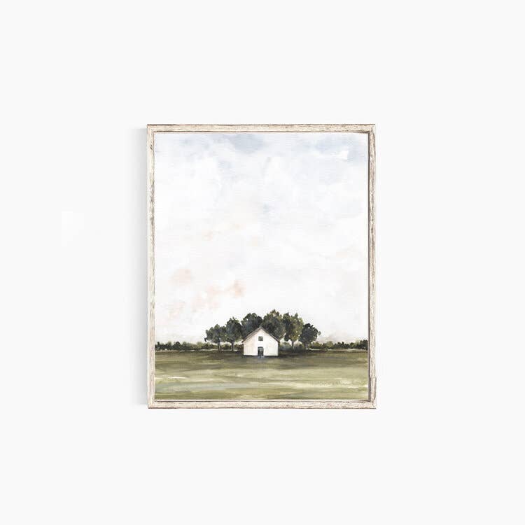 Solitude - Watercolour by Emma Allen