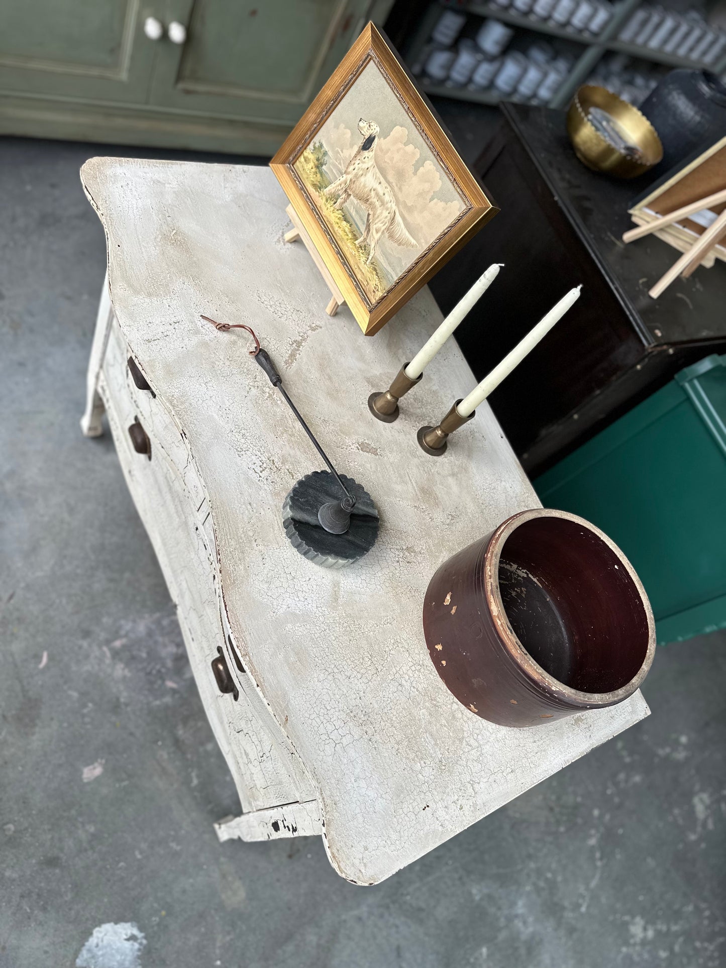 Crackle Vintage Dresser