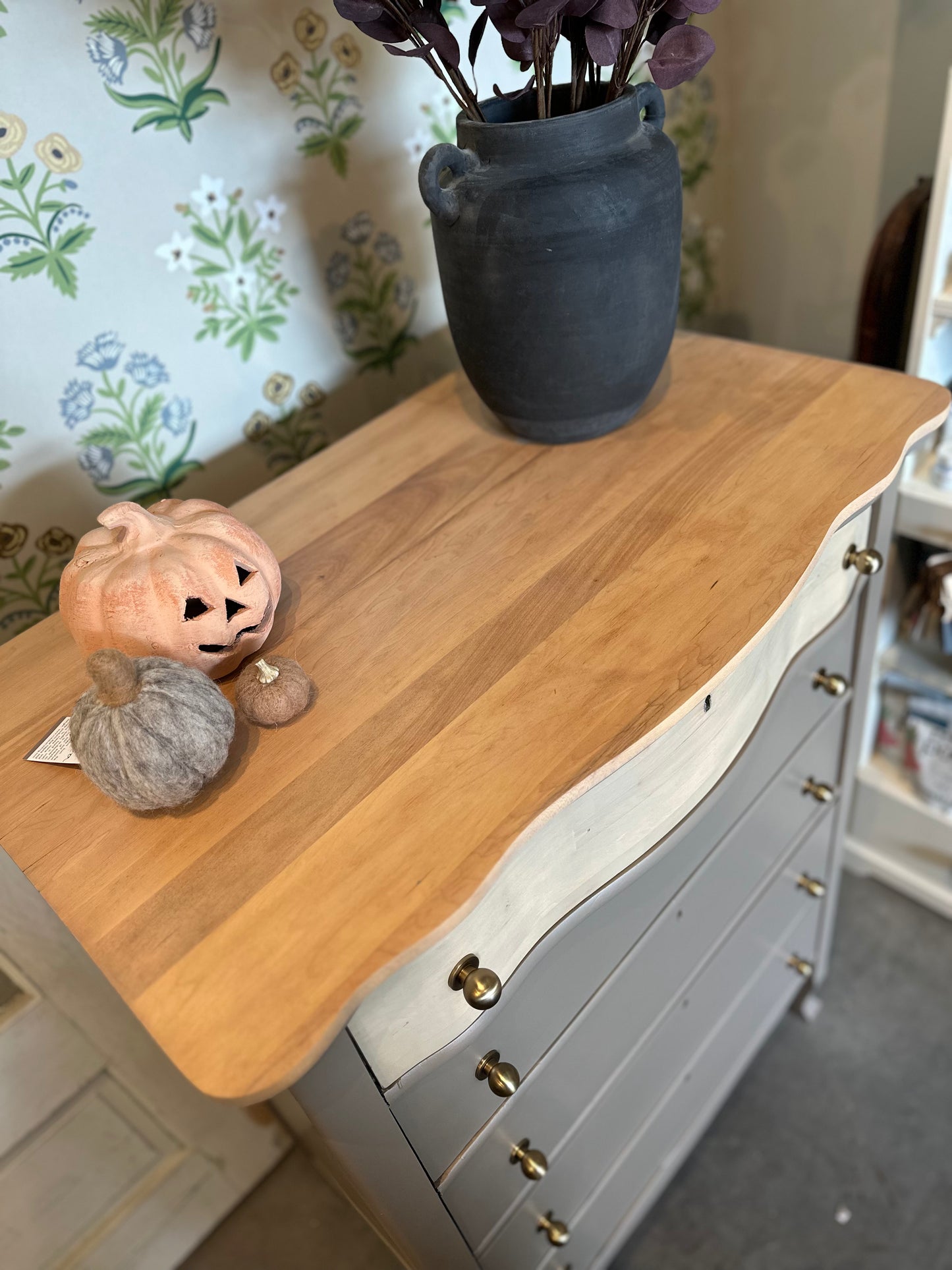 Maple Dark Taupe Dresser