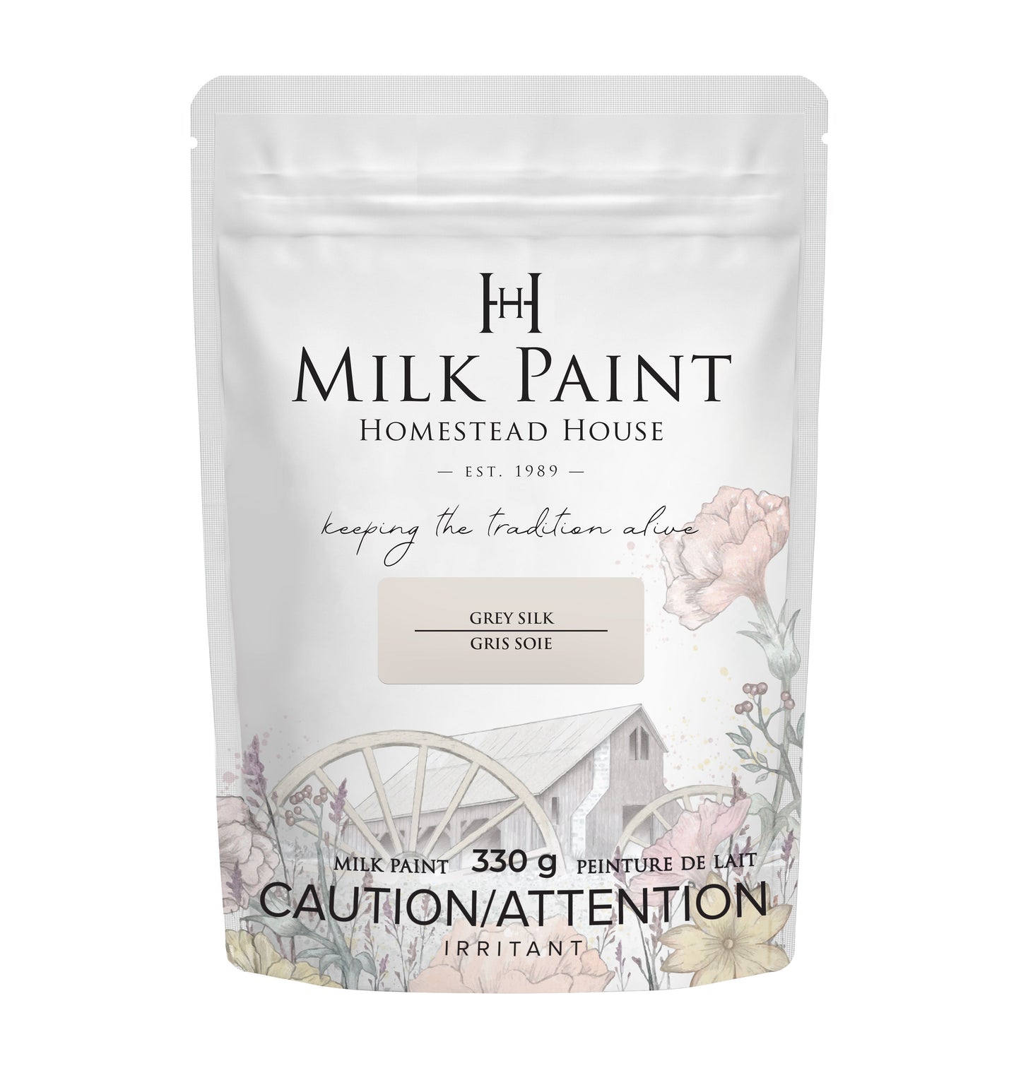 HH Grey silk