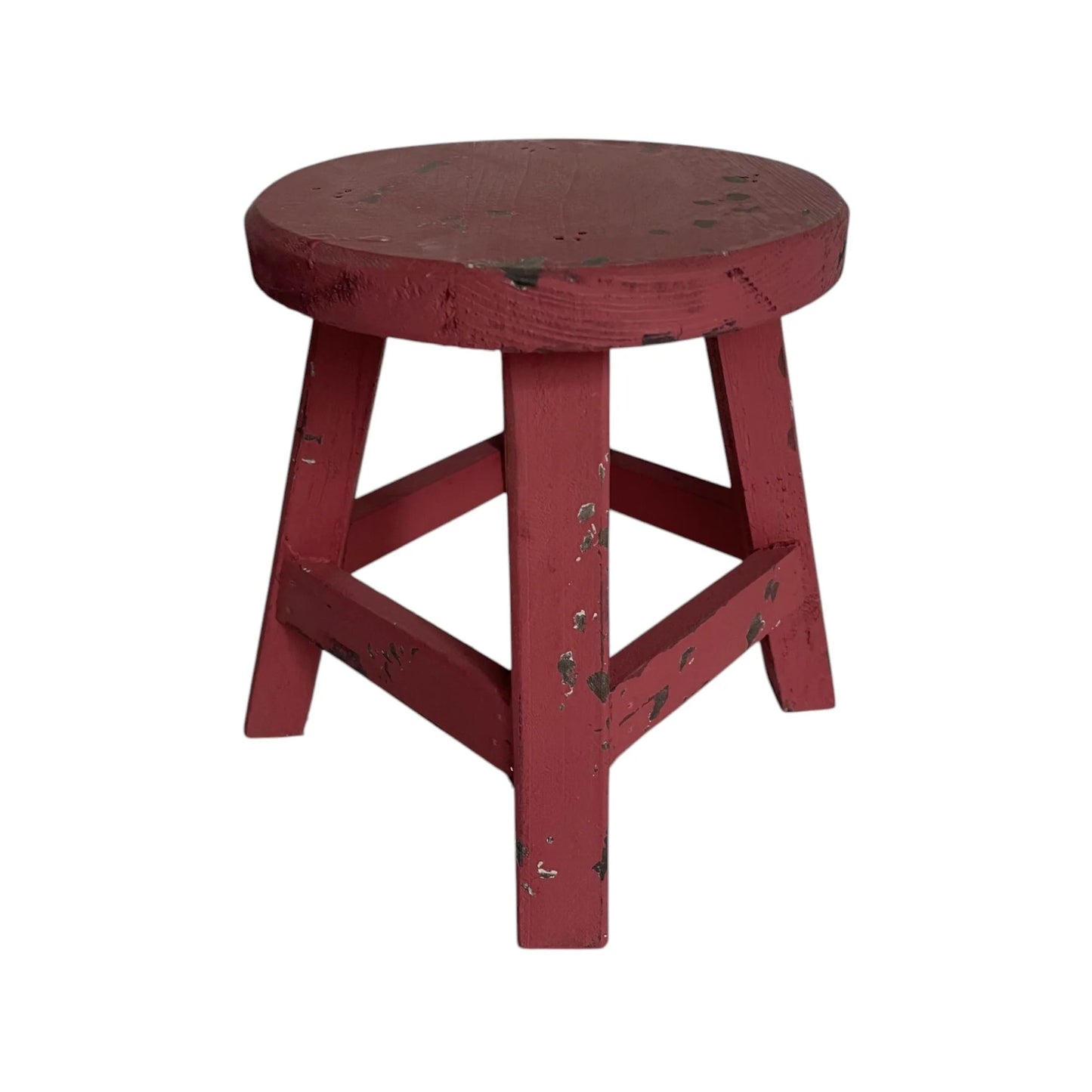 Mini Round Wood Stool