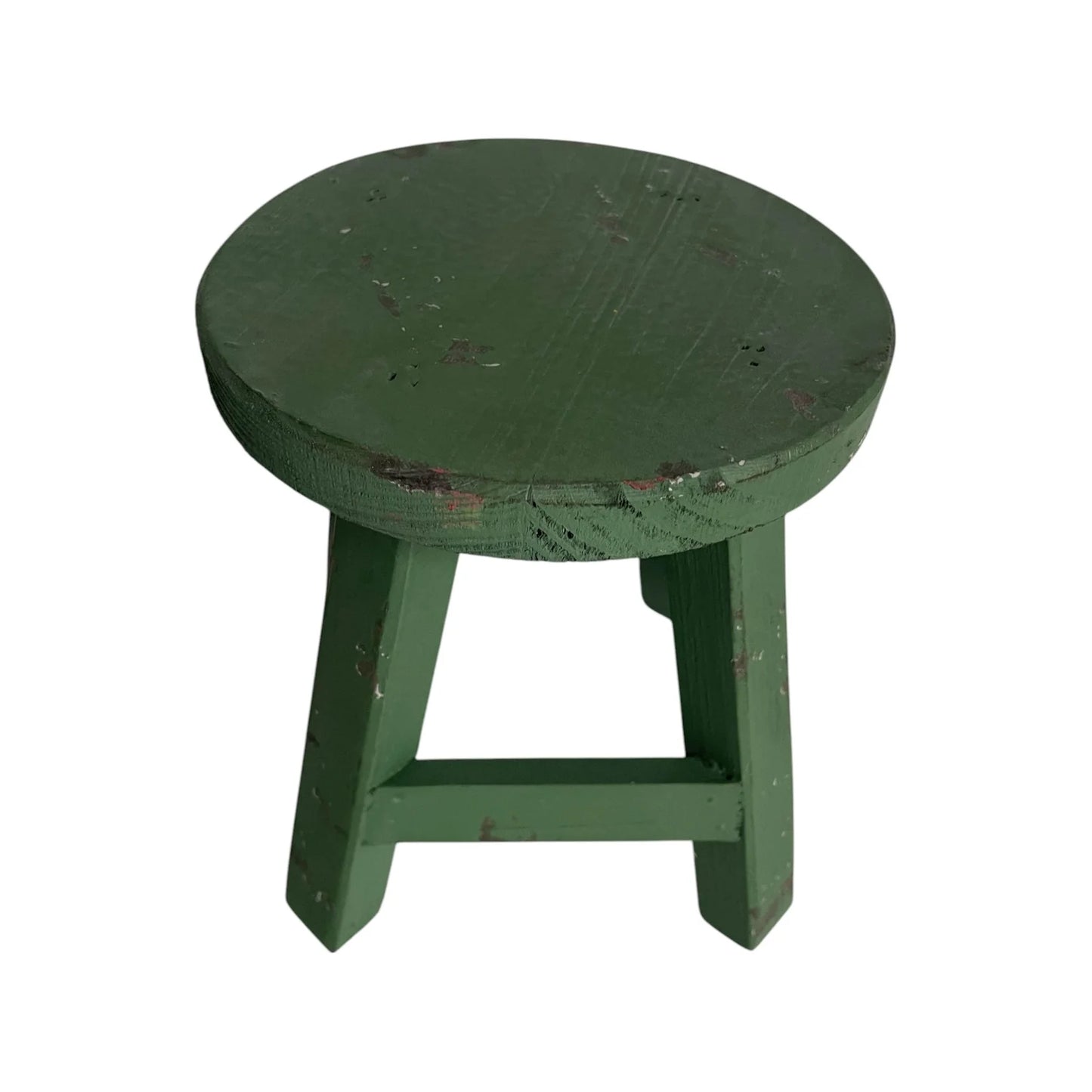 Mini Round Wood Stool