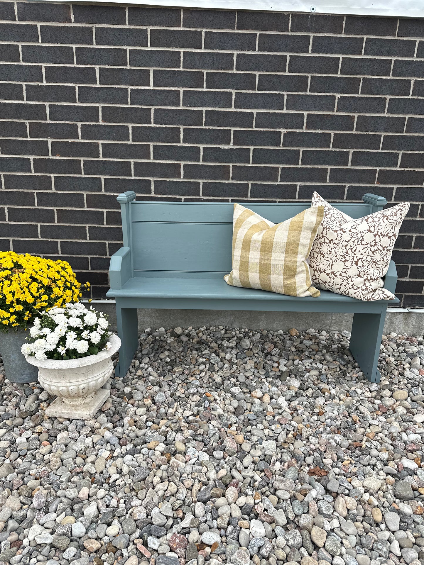 Blue Pine Oak Pew