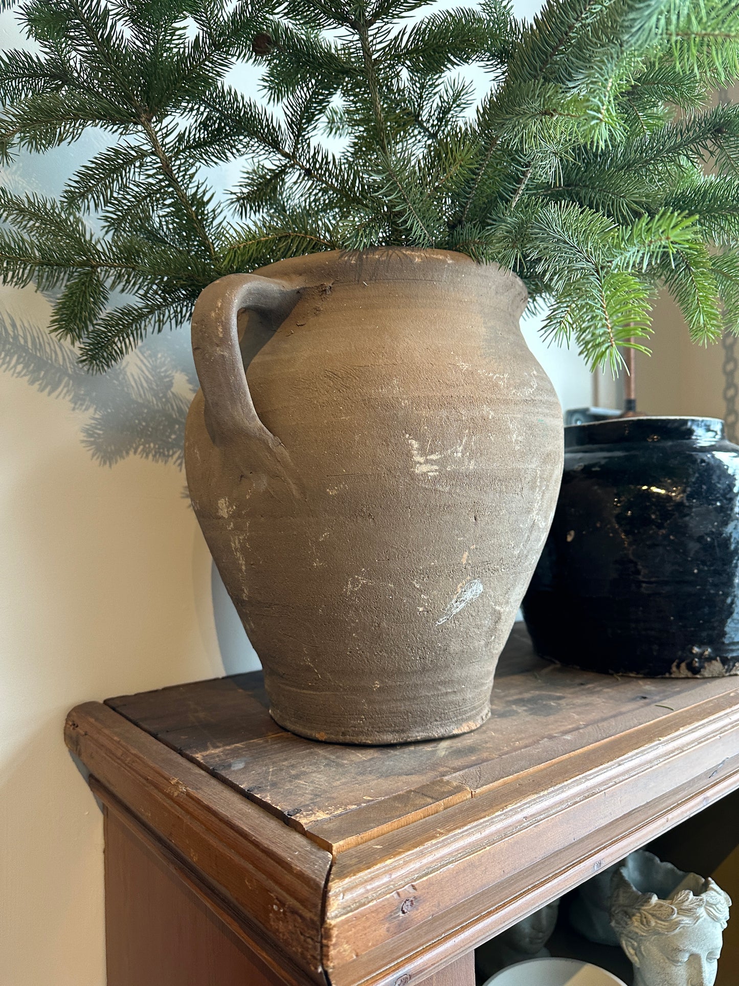 Two handled urn