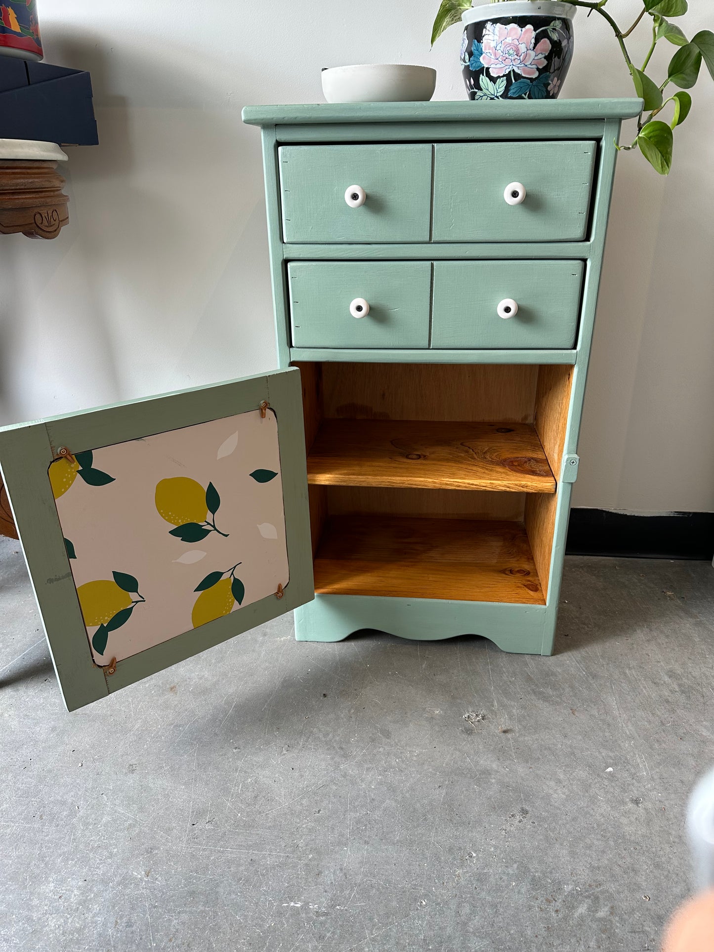 Thyme Pine Cabinet
