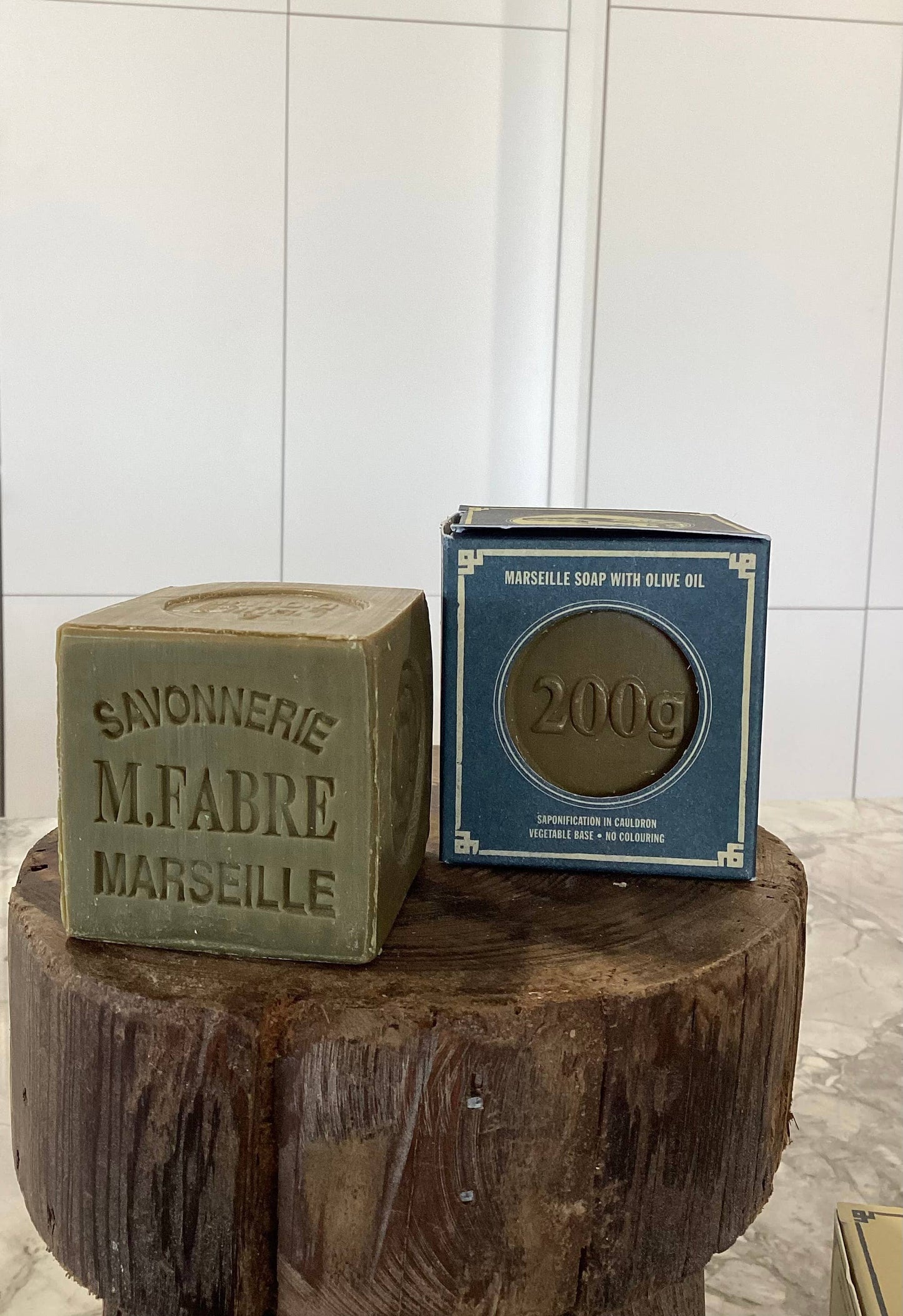 Savon de Marseille - 200g Olive Soap Cube