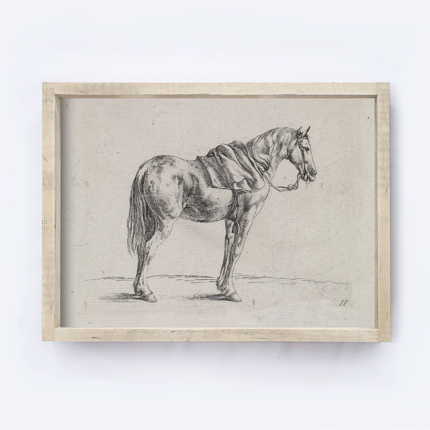 Vintage Horse Wall Art | Framed Equestrian