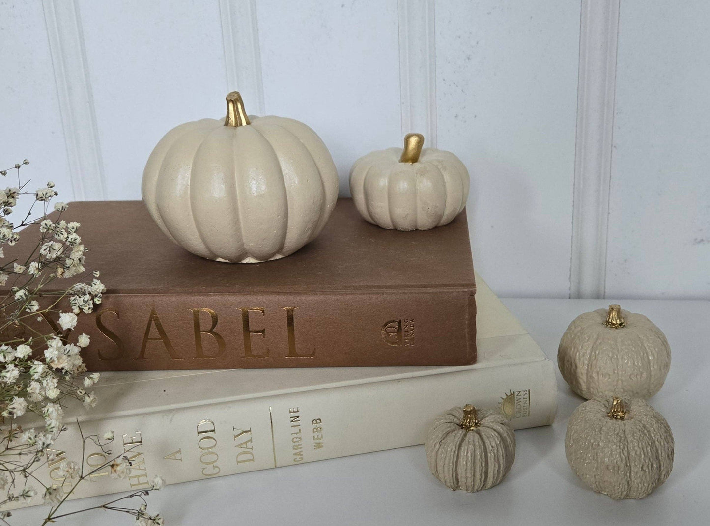 Pumpkin Decor- Cream
