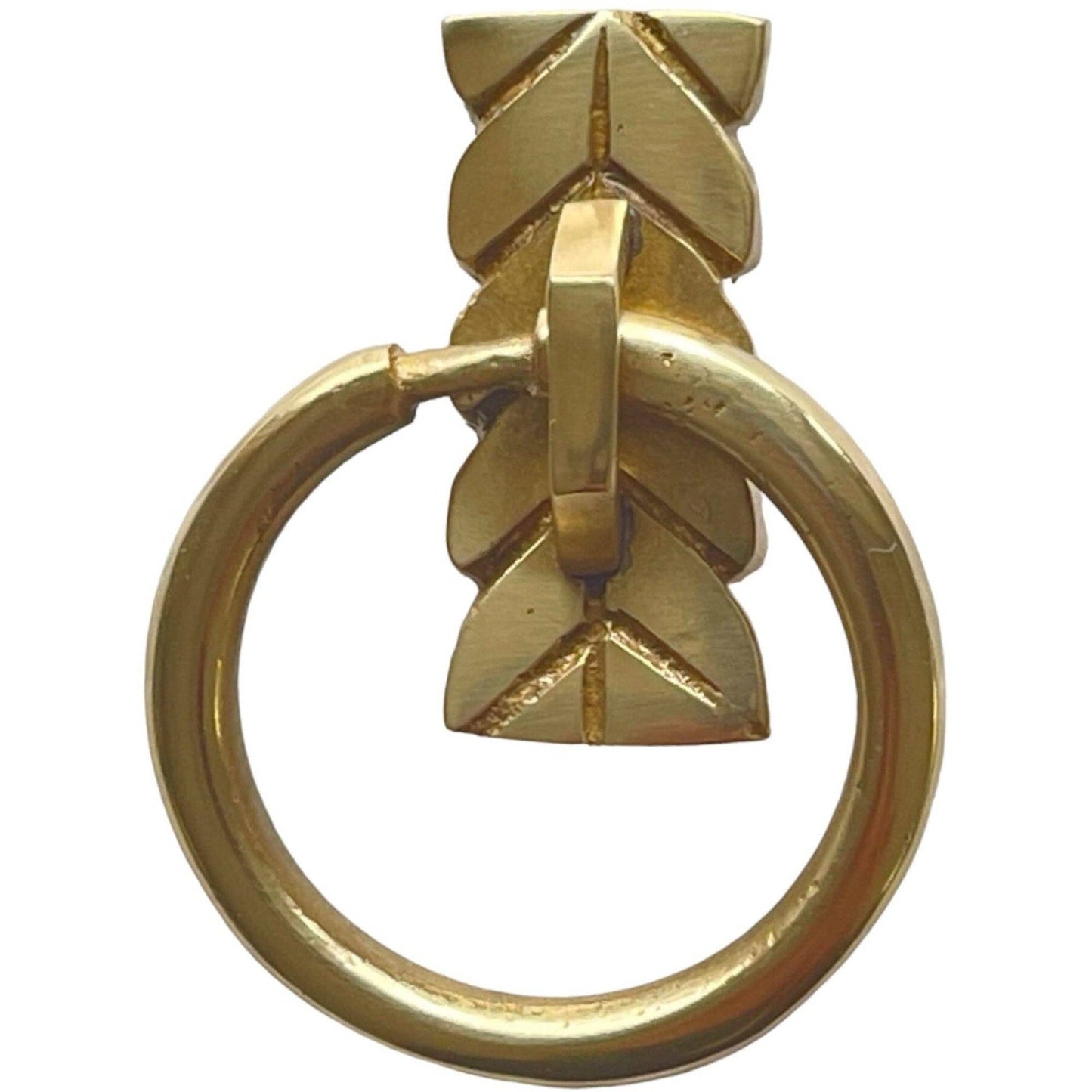 Polished Brass Circle Pull