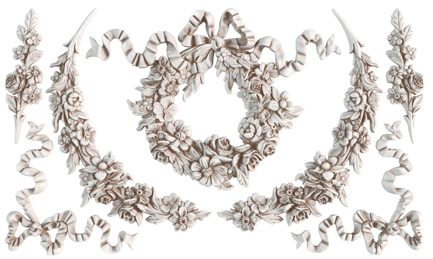 Wreath and Swags