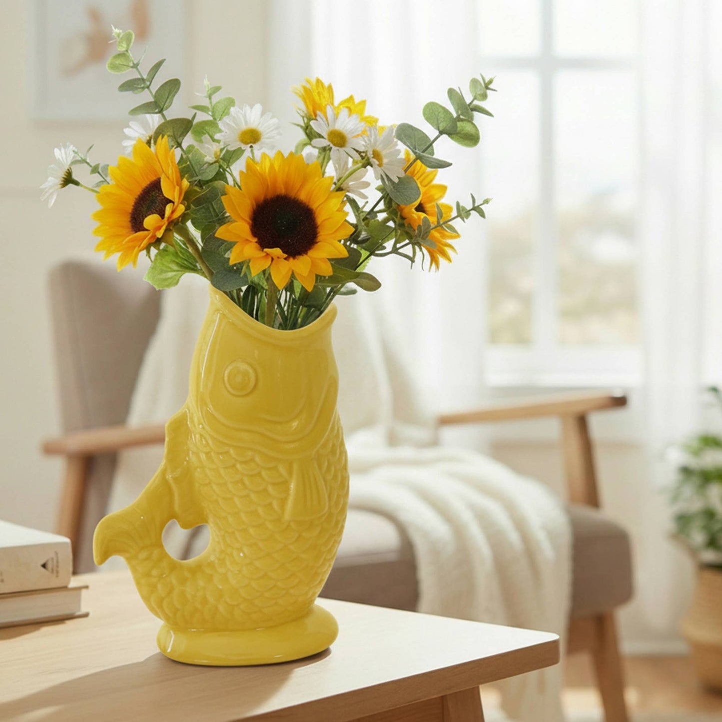 Ceramic Fish Vase
