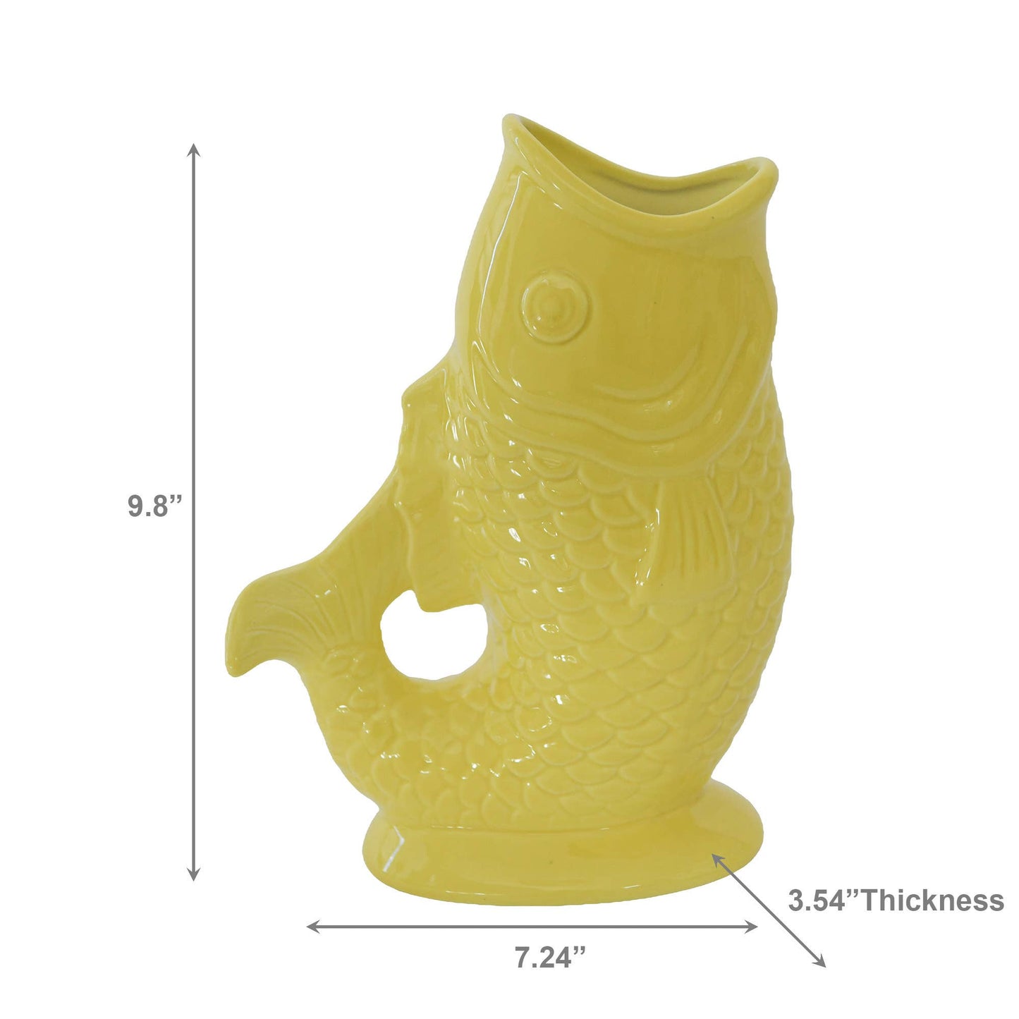 Ceramic Fish Vase