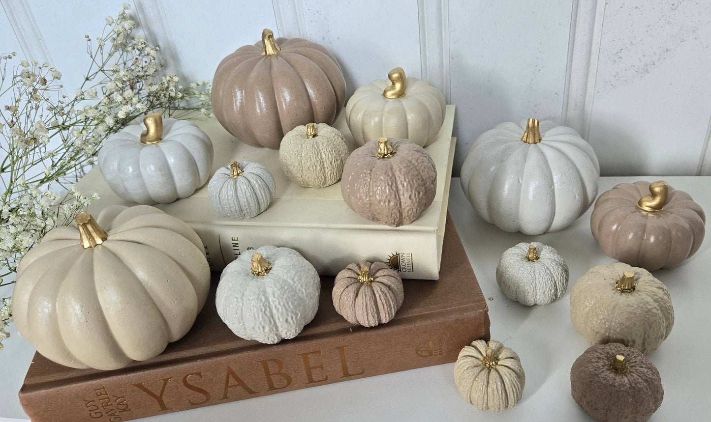 Pumpkin Decor- Cream