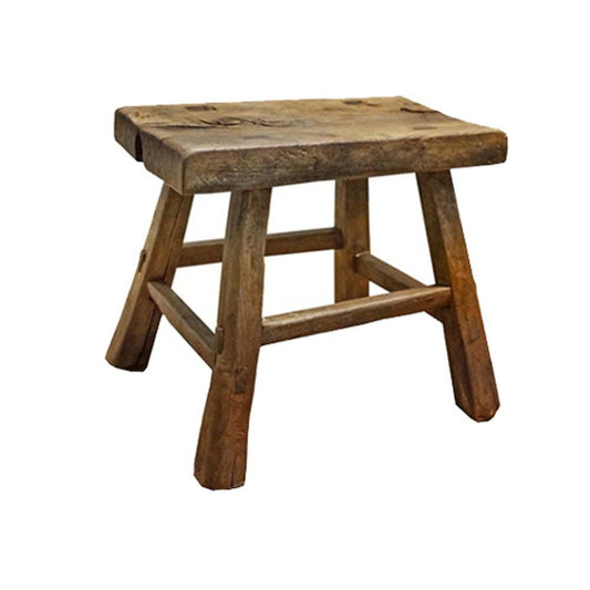 Medium Antique Mini Stool