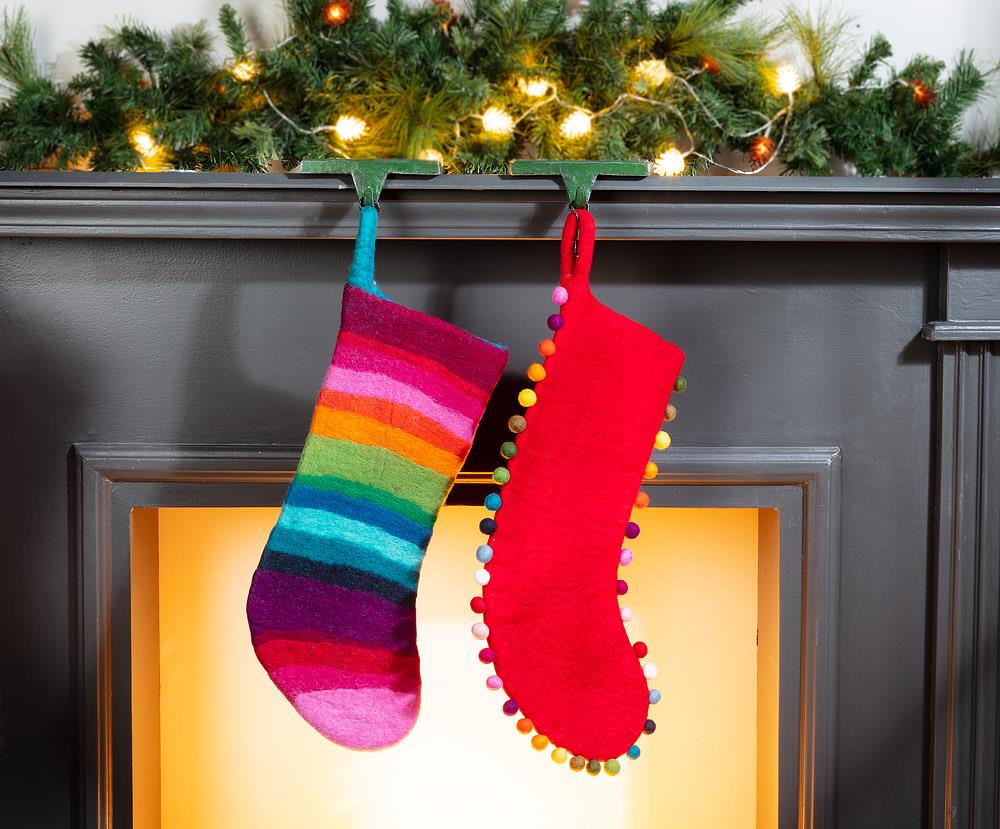 Multi Stripe Stocking