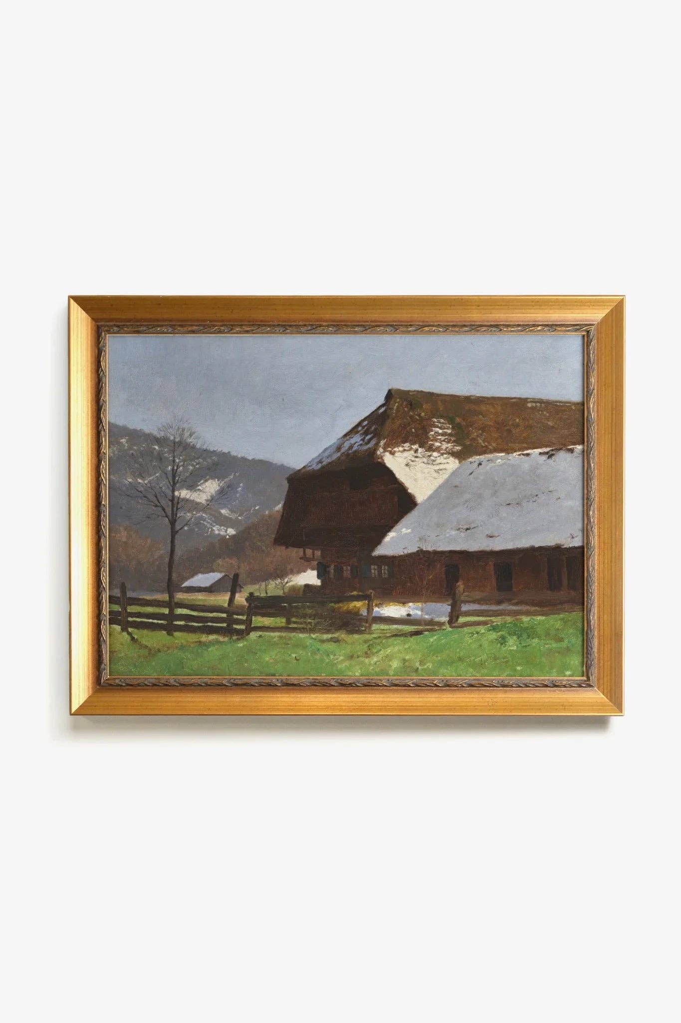 Fading Winter - Framed