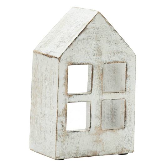 Large Orion Wooden House White