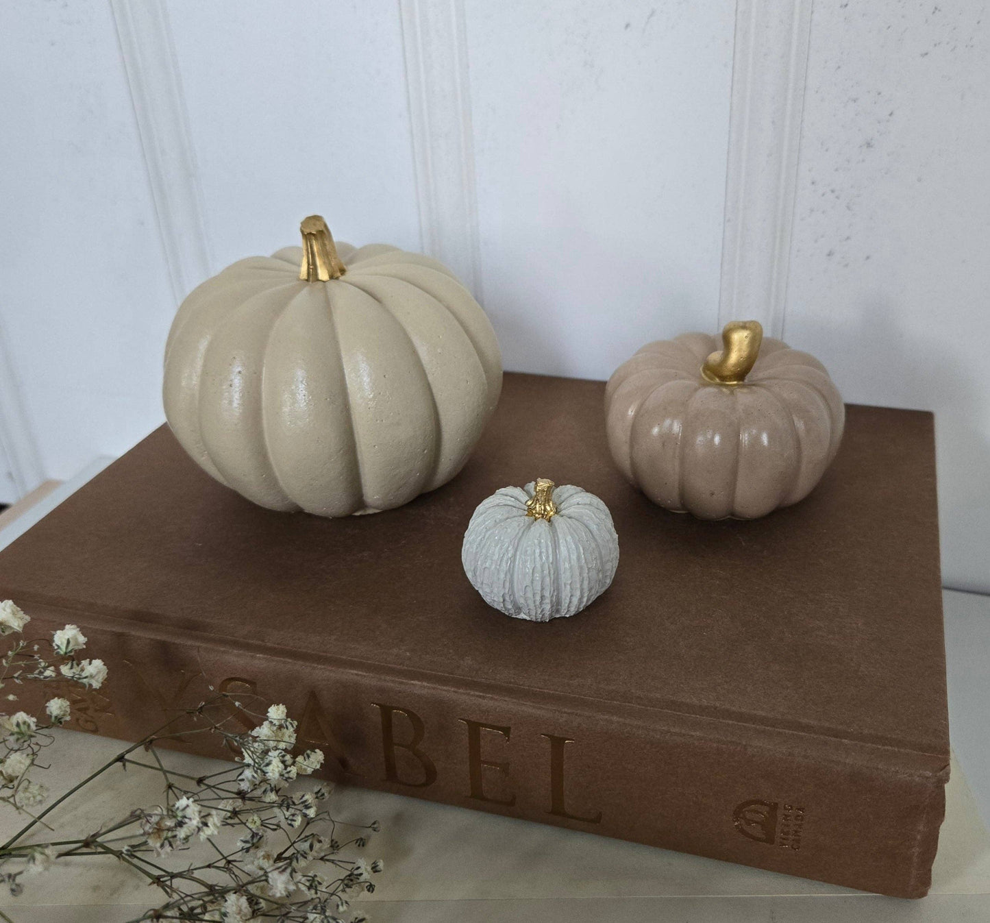 Pumpkin Decor- Cream