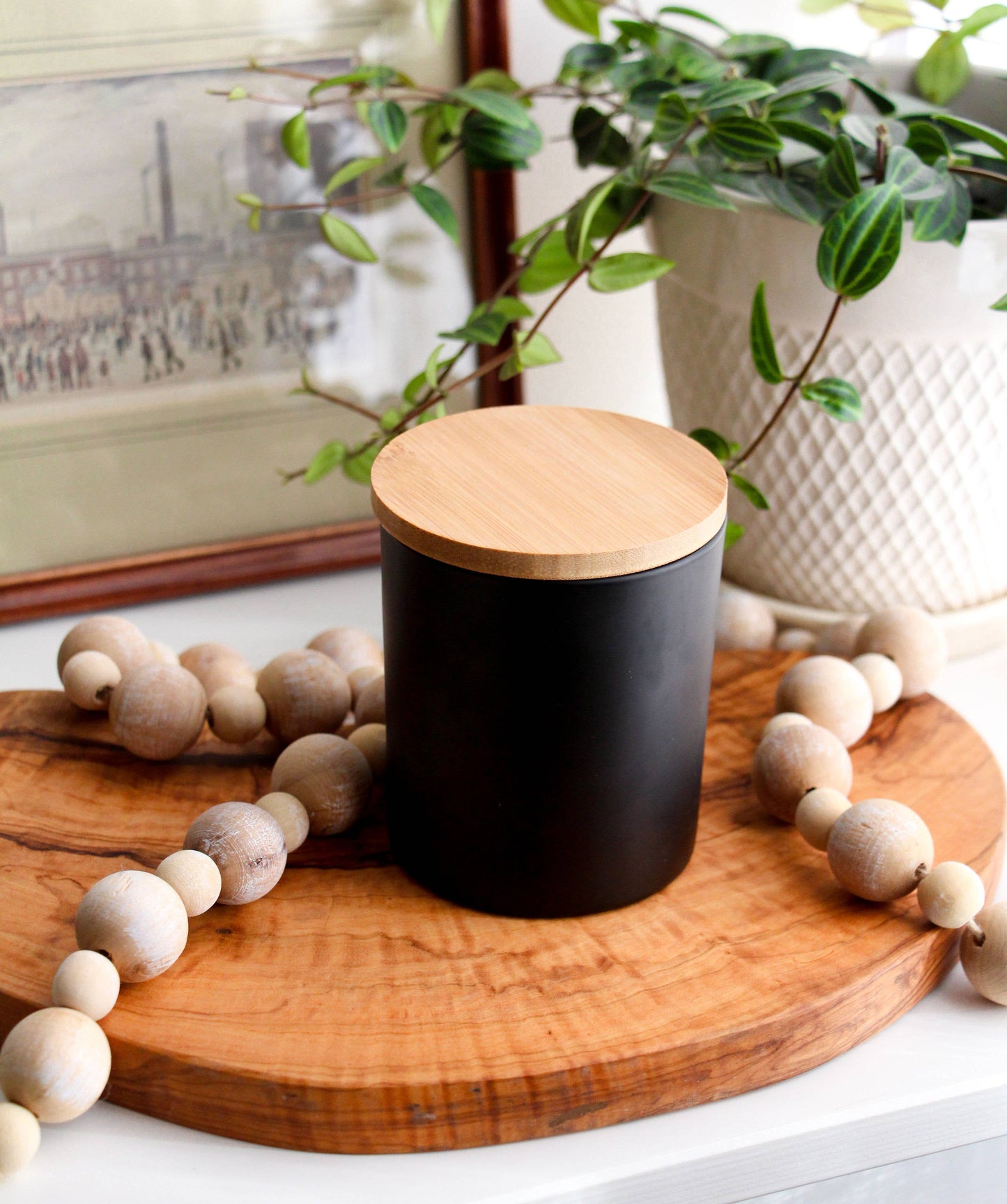 Matte Black Candles