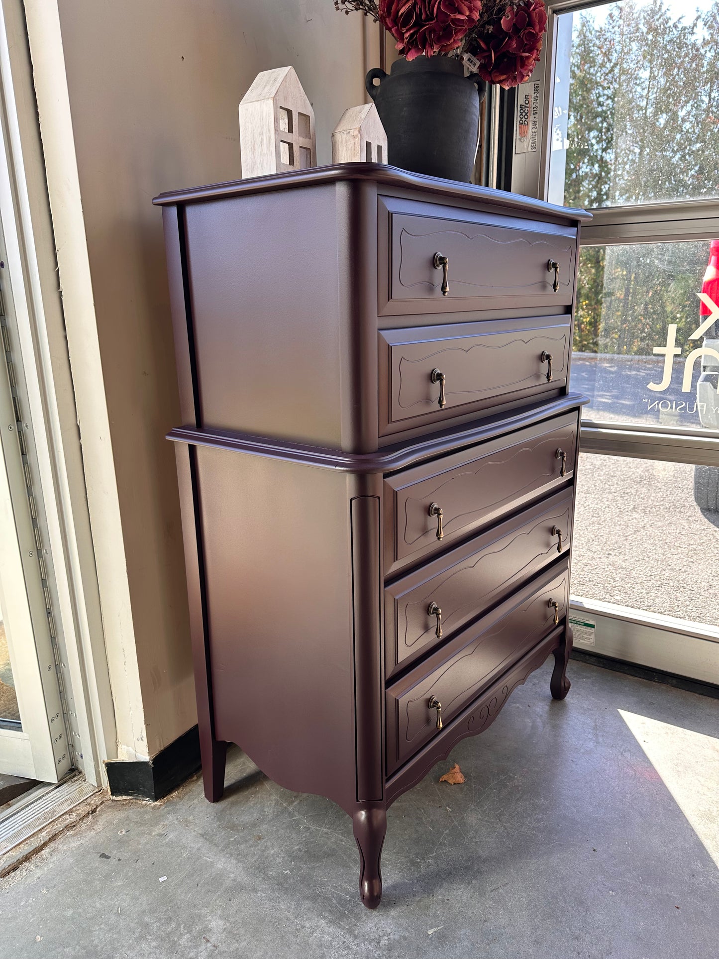 Dark Mahogany Dresser