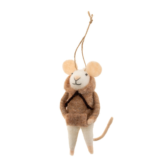 Hoodie Harrison Mouse Ornament