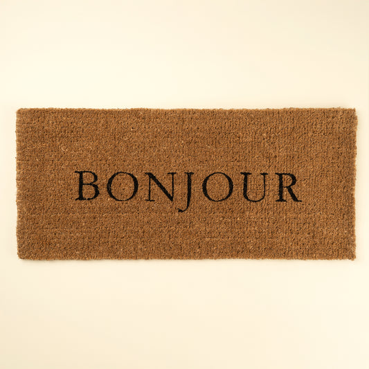 Bonjour Coir Doormat