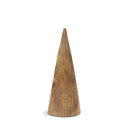 Medium ridged wooden tree