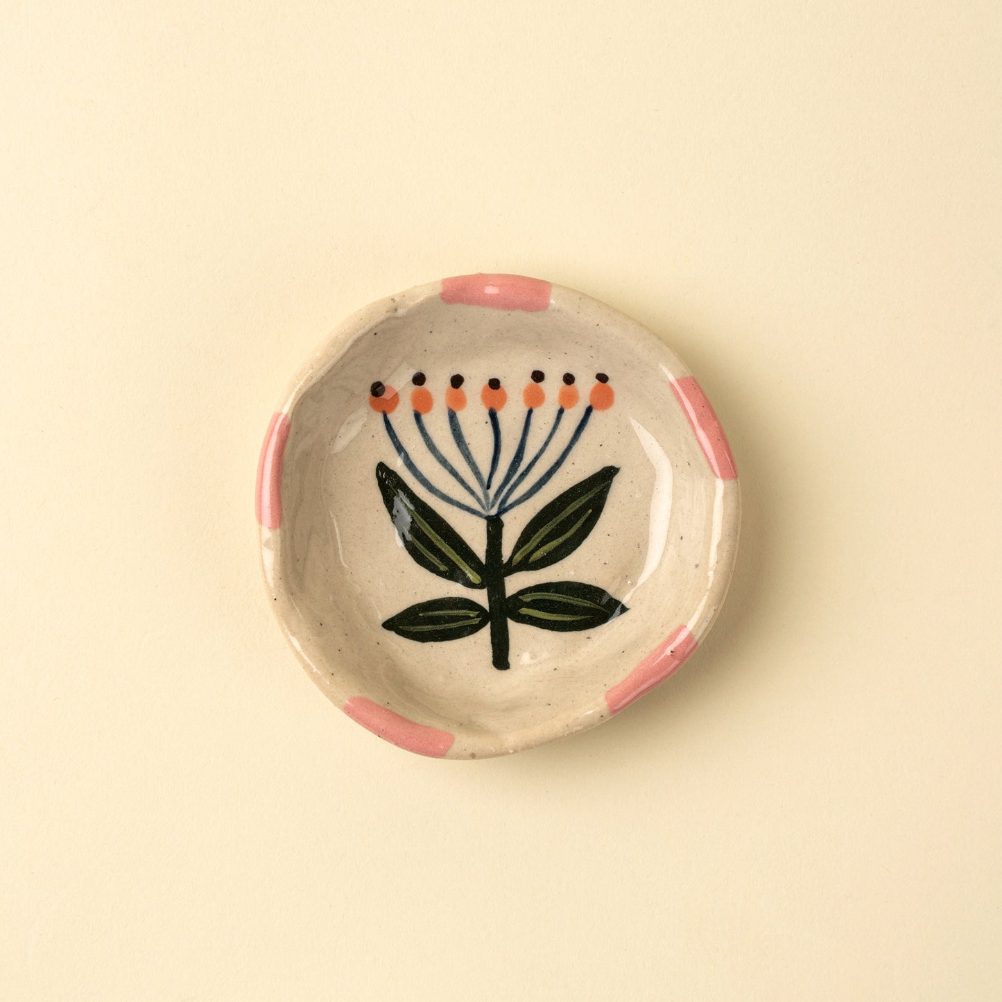 Flora Pottery Mini Trinket Dish