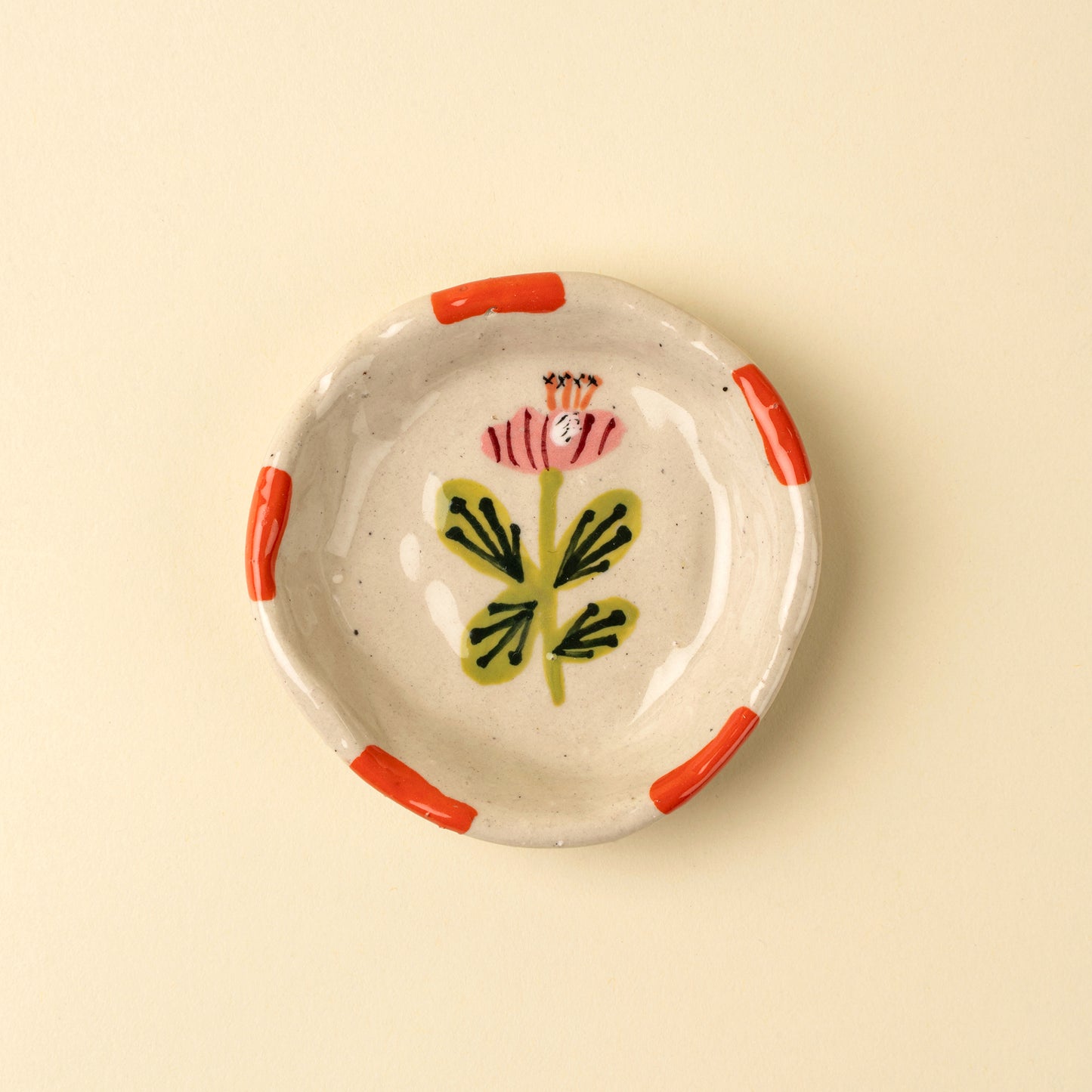 Flora Pottery Mini Trinket Dish