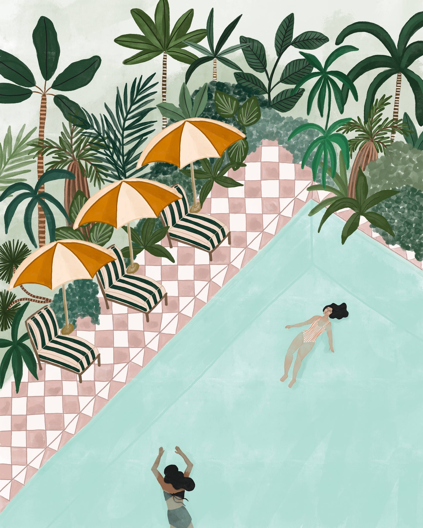 Vacation Art Print 8x10