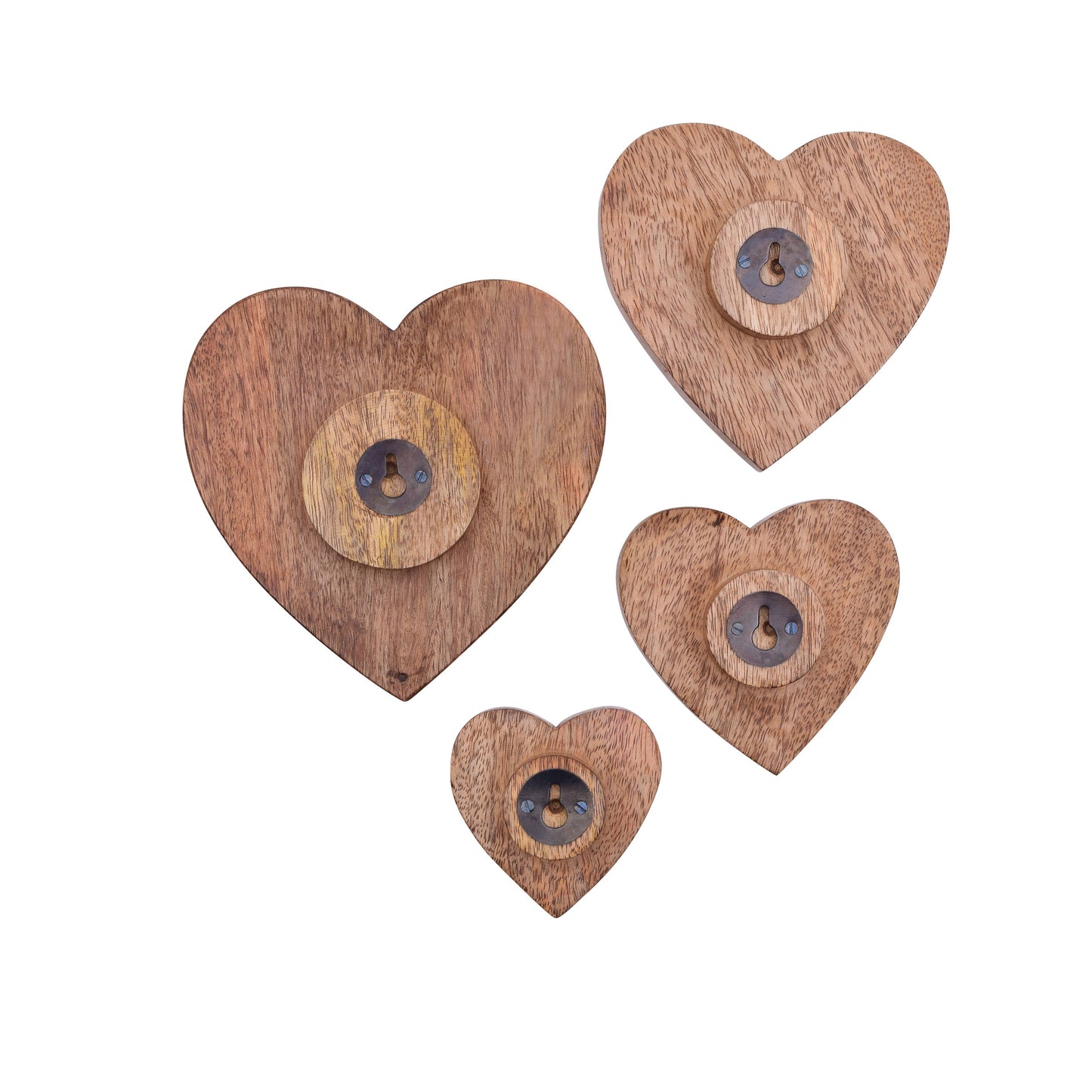 Heart wall hooks