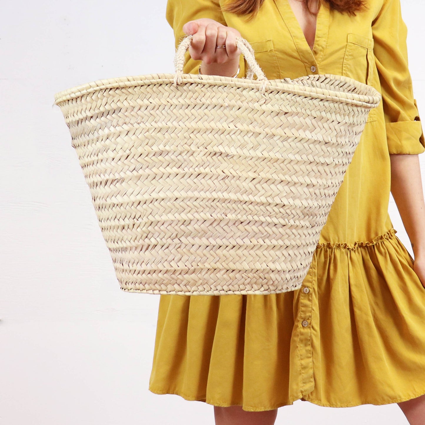 Miami French Market Basket Bag