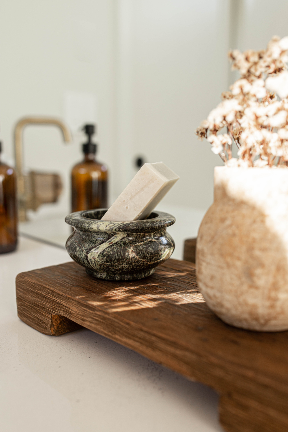 Green Marble Stone Bowl