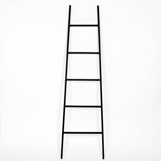 Black Metal Display Ladder - small – Dovetails and Lavender