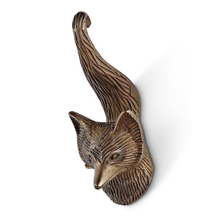 Antique Gold Fox Hook