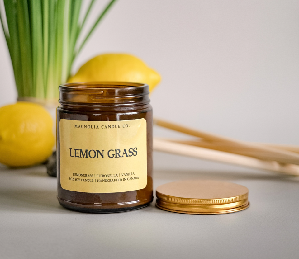 Lemon Grass | Summer | Spring Candle 8oz