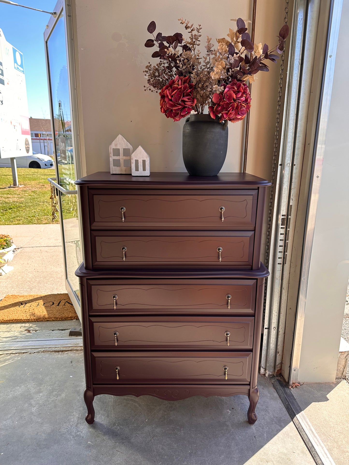 Dark Mahogany Dresser