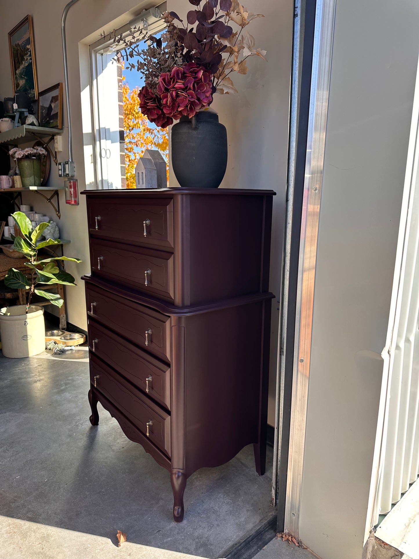 Dark Mahogany Dresser