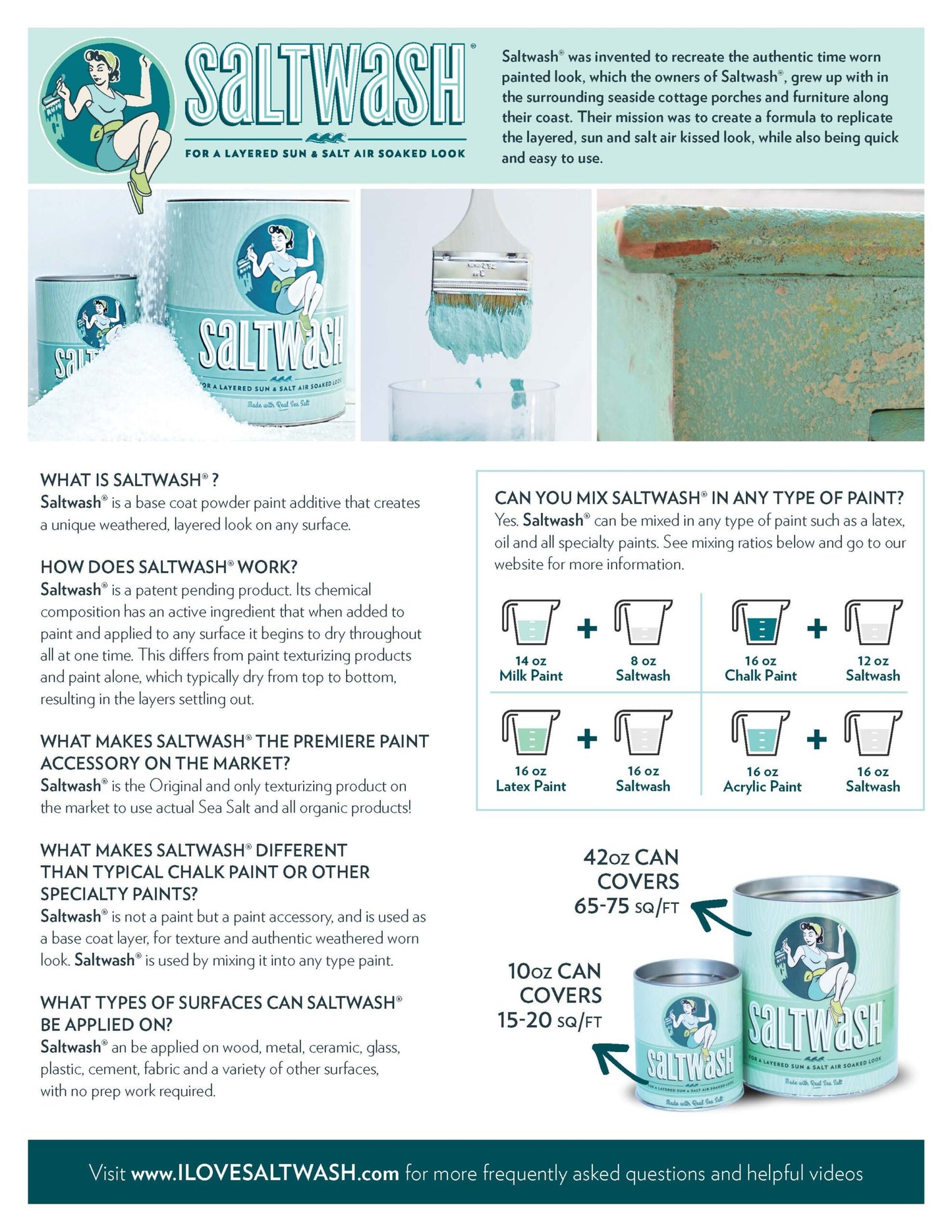 Saltwash Powder Additive