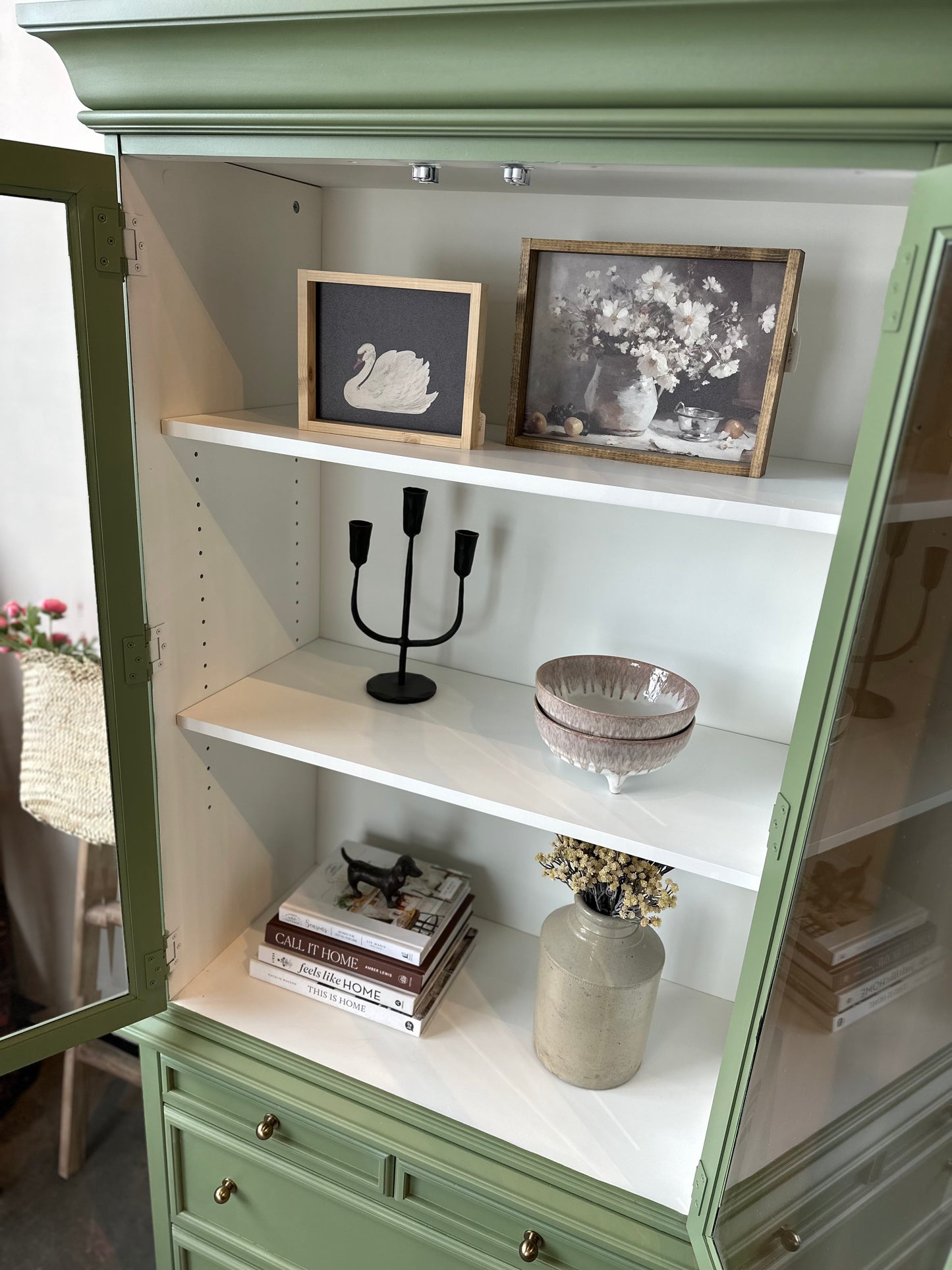 Bombay Hutch in Conservatory