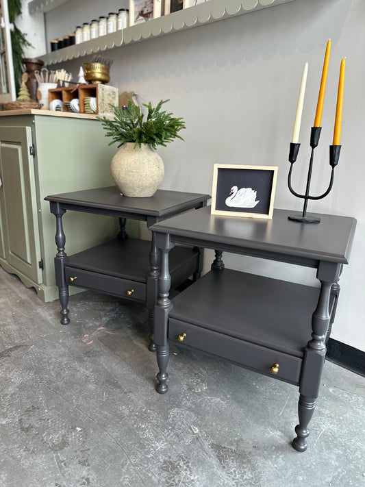 Armory Maple Nighstands