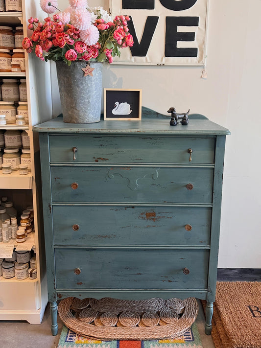 Aged Terrarium Dresser